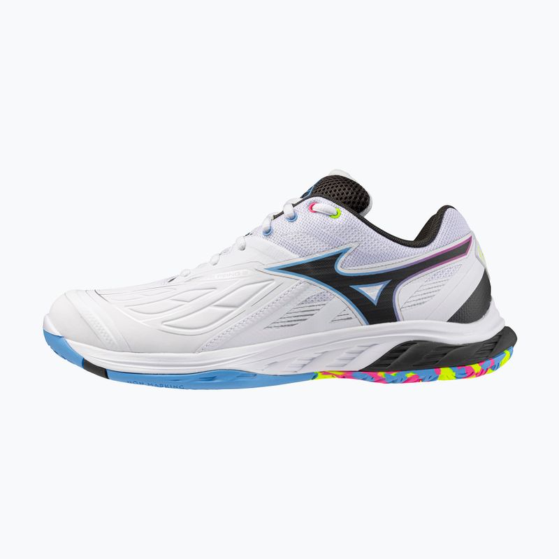 Mizuno Wave Fang 2 Badmintonschuh weiß/rosa tetra/alle im Ausland 8