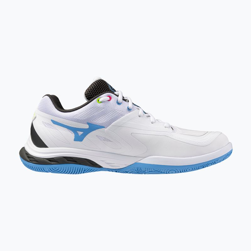Mizuno Wave Fang 2 Badmintonschuh weiß/rosa tetra/alle im Ausland 9