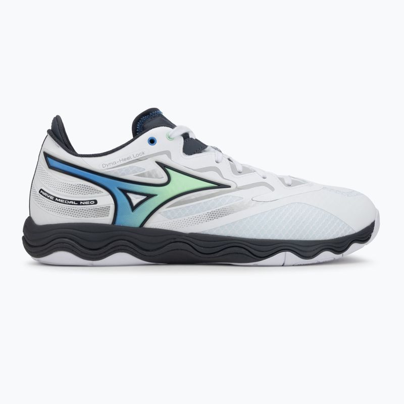 Tennisschuhe Mizuno Wave Medal Neo white/neo mint/india ink 2