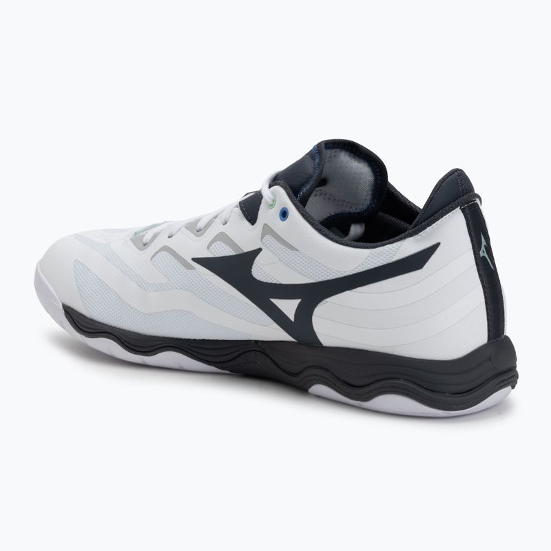 Tennisschuhe Mizuno Wave Medal Neo white/neo mint/india ink 3