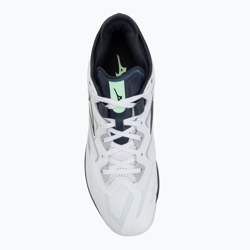 Tennisschuhe Mizuno Wave Medal Neo white/neo mint/india ink 5