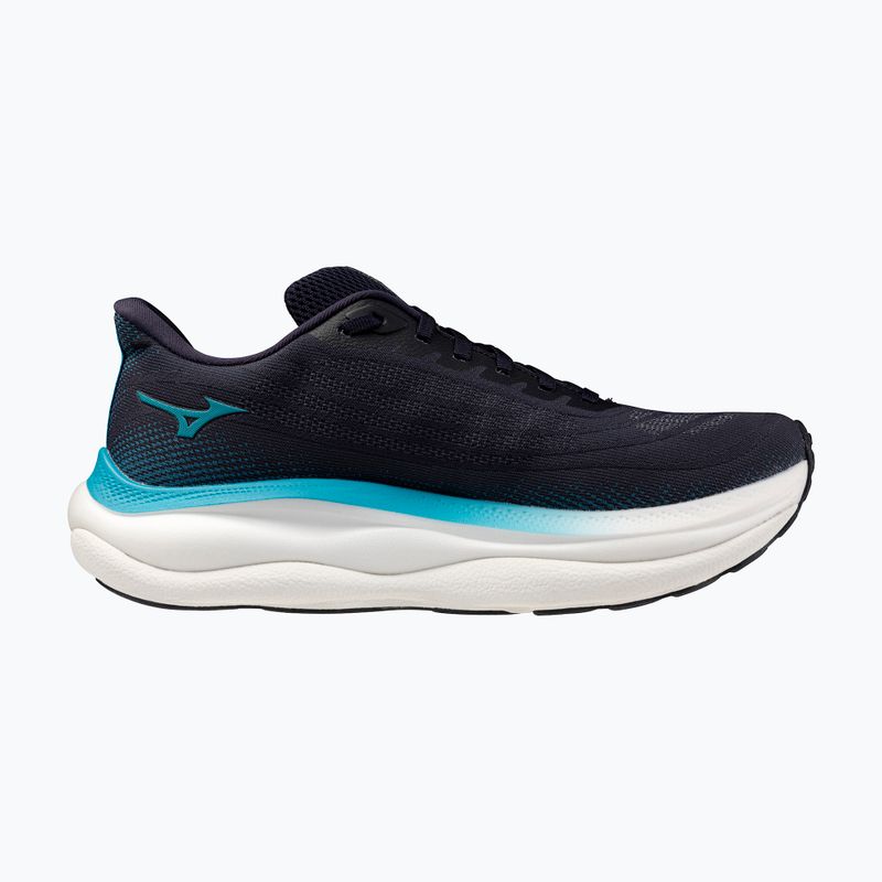 Herren Laufschuhe Mizuno Wave Sky 9 baritone blau/zitrus/capri breeze 2