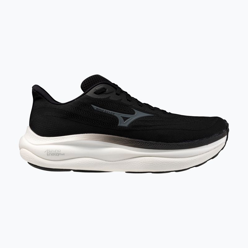 Herren Laufschuhe Mizuno Wave Sky 9 schwarz/metallic grau/schwarz sand