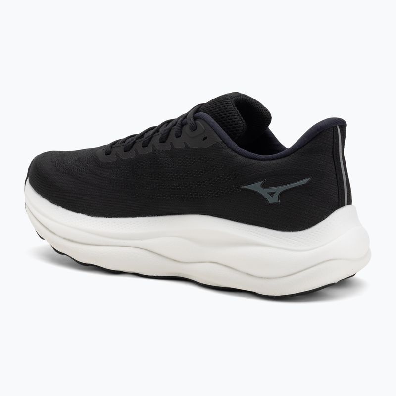 Herren Laufschuhe Mizuno Wave Sky 9 schwarz/metallic grau/schwarz sand 3