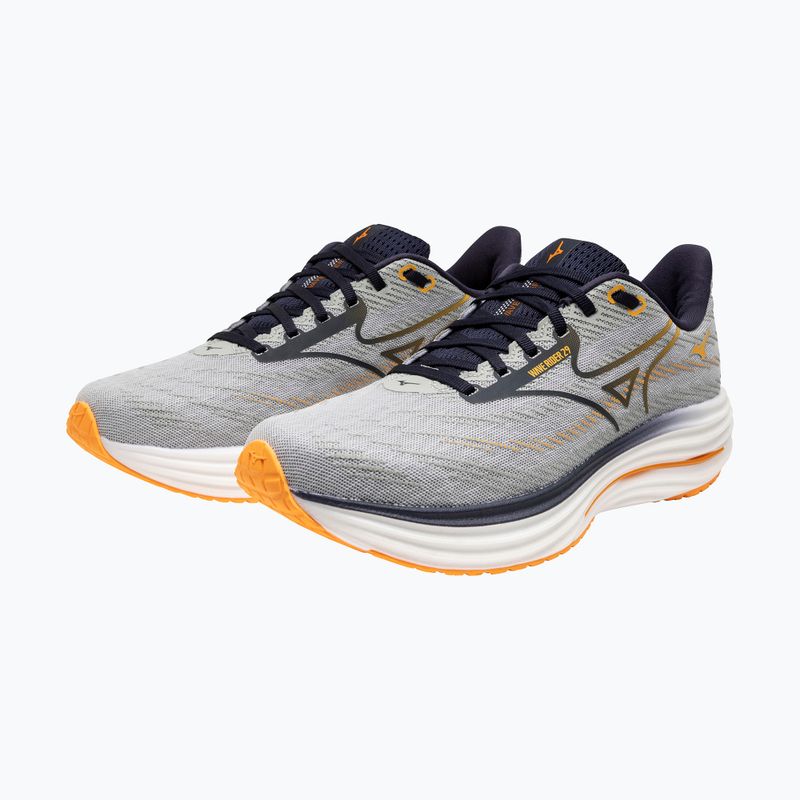 Herren Laufschuhe Mizuno Wave Rider 29 harbor mist/baritone blue/tang orange 13