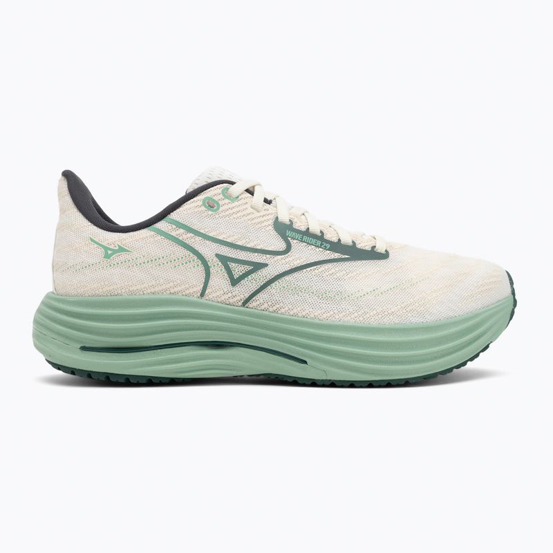 Herren Laufschuhe Mizuno Wave Rider 29 weiß/bistro grün/creme de me 2