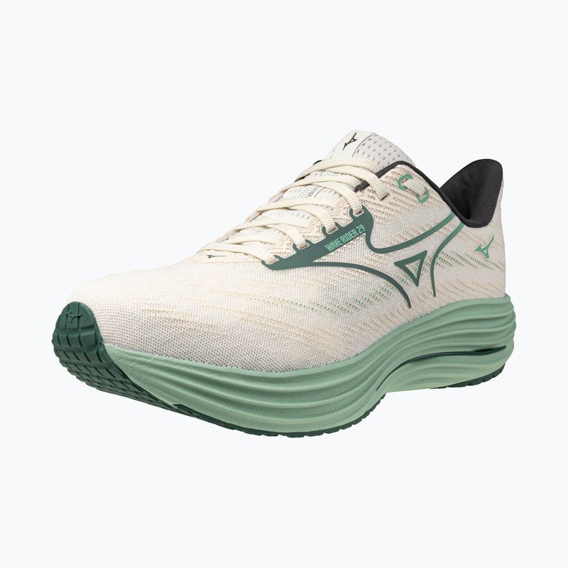 Herren Laufschuhe Mizuno Wave Rider 29 weiß/bistro grün/creme de me 3