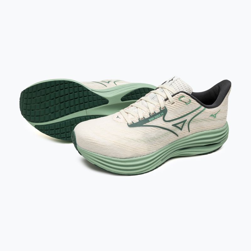 Herren Laufschuhe Mizuno Wave Rider 29 weiß/bistro grün/creme de me 8