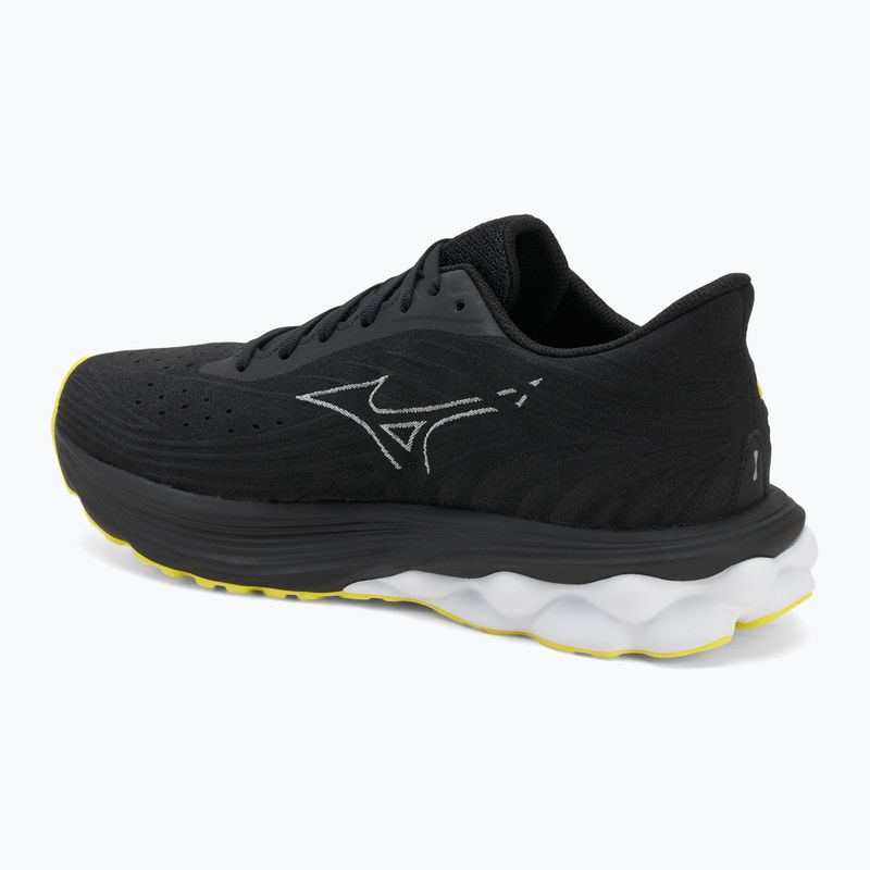 Herren Laufschuhe Mizuno Wave Skyrise 6 schwarz/harbor mist/lemon tonic 3