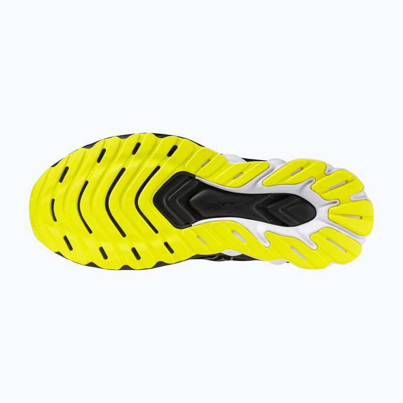 Herren Laufschuhe Mizuno Wave Skyrise 6 schwarz/harbor mist/lemon tonic 11