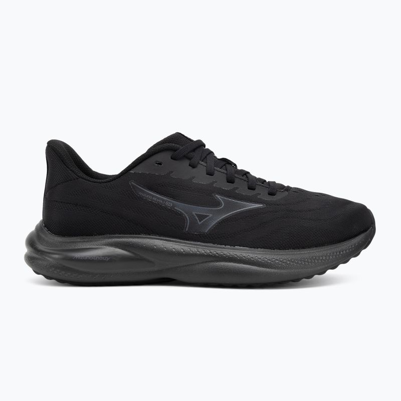 Mizuno Revolt 4 schwarz/iron gate/harbor mist Laufschuh 2