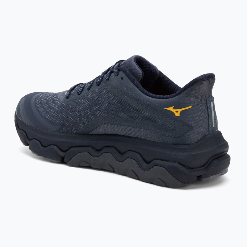 Herren Laufschuhe Mizuno Wave Horizon 8 blau granit/zitrus/bariton blau 3