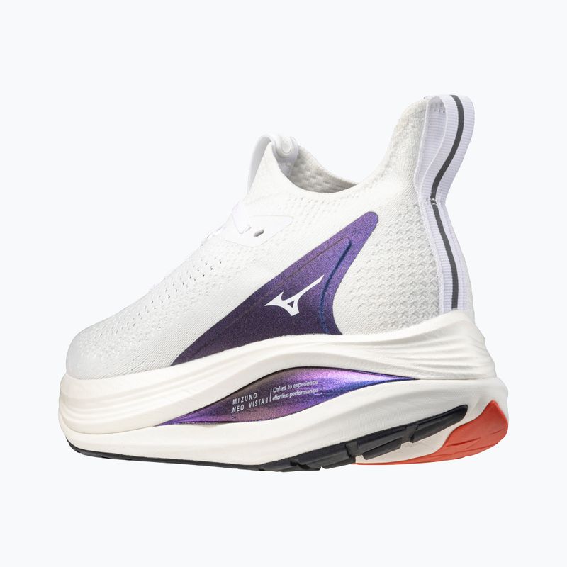 Herren Laufschuhe Mizuno Neo Vista 2 weiß/weiß/iris bloom 4