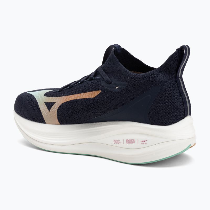Mizuno Neo Vista 2 Laufschuh weiß/weiß/iris bloom baritone blue/baritone blue/tangello 3