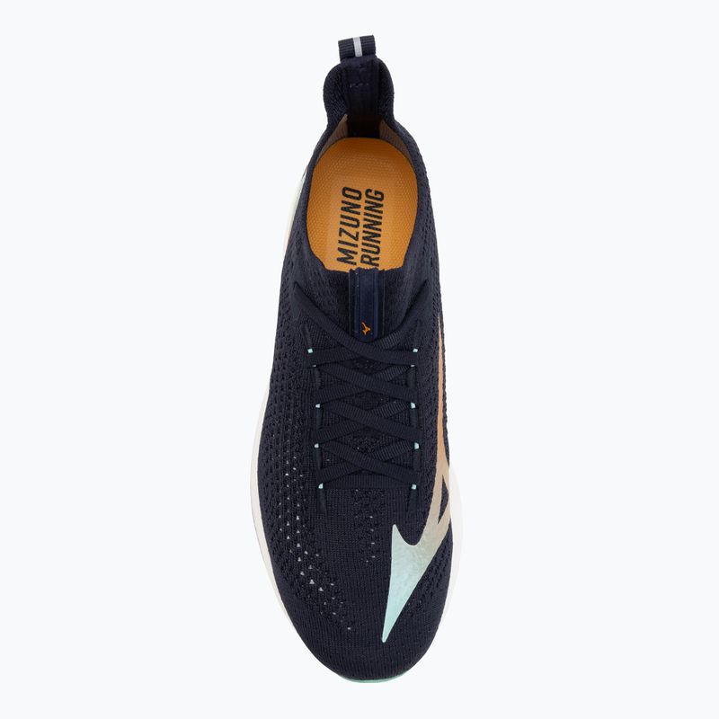 Mizuno Neo Vista 2 Laufschuh weiß/weiß/iris bloom baritone blue/baritone blue/tangello 5