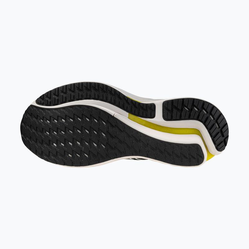 Herren Laufschuhe Mizuno Wave Inspire 21 schwarz/weiß/vibrant gelb 13