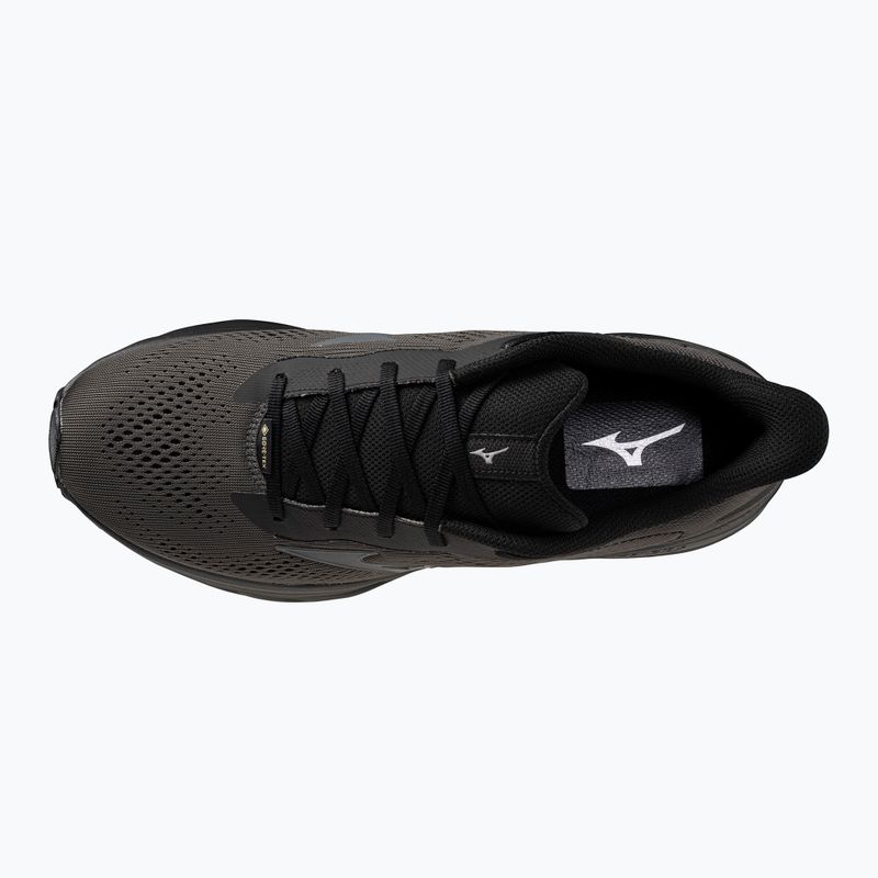 Herren Laufschuhe Mizuno Wave Serene 2 schwarz sand/iron gate/schwarz 12