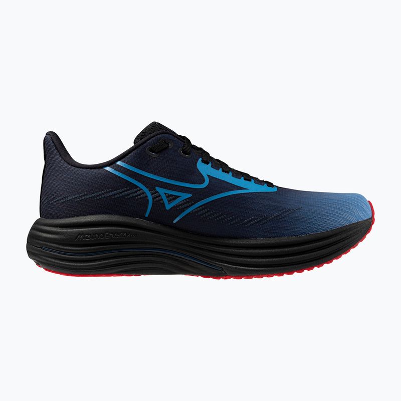 Mizuno Wave Rider 29 Laufschuh amsterdam schwarz/all aboard/high risk rot 9