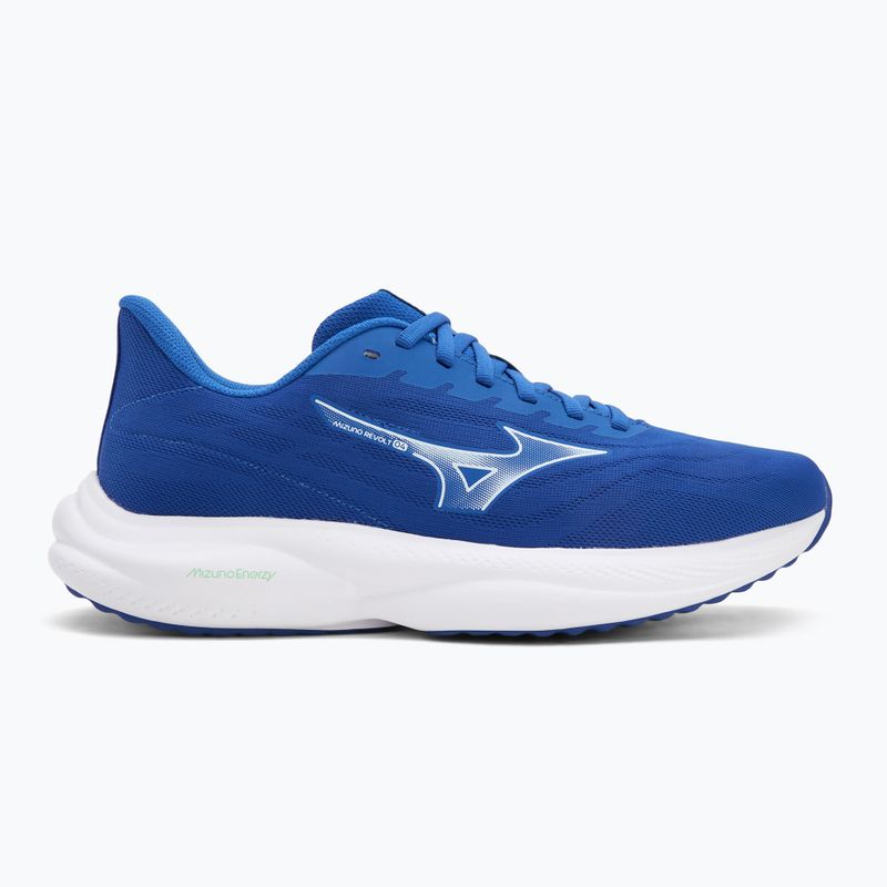 Mizuno Revolt 4 princess Blau/Weiß/Keramik Herren Laufschuhe 2