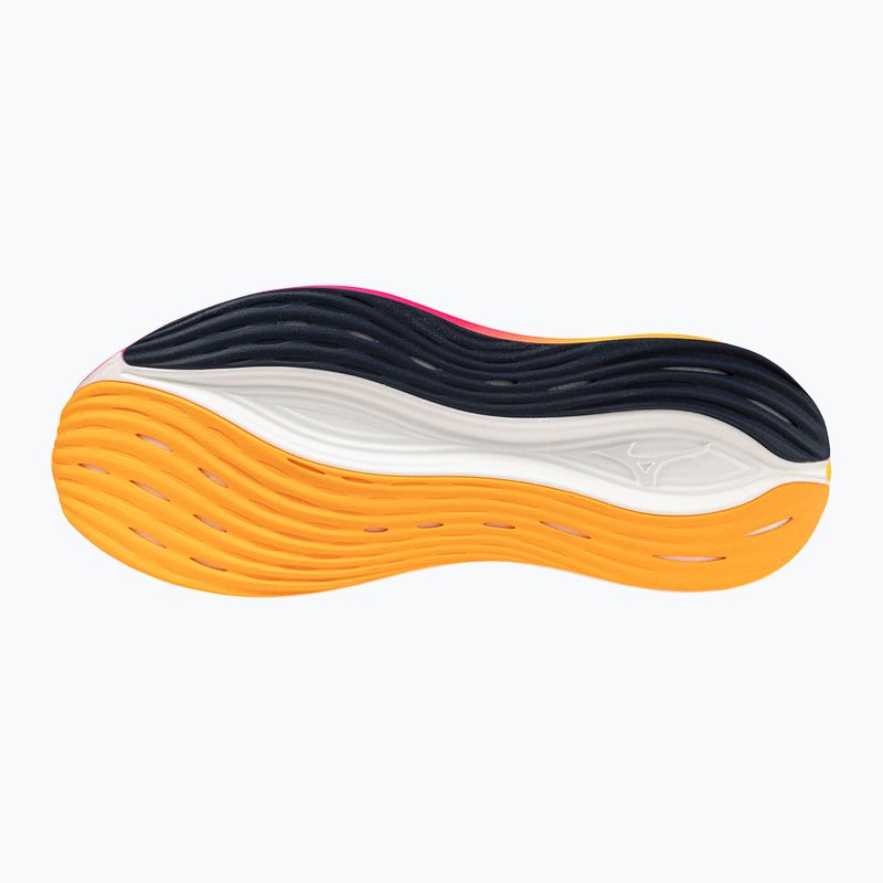 Mizuno Neo Zen weiß/tang orange/pink tetra Laufschuh 13