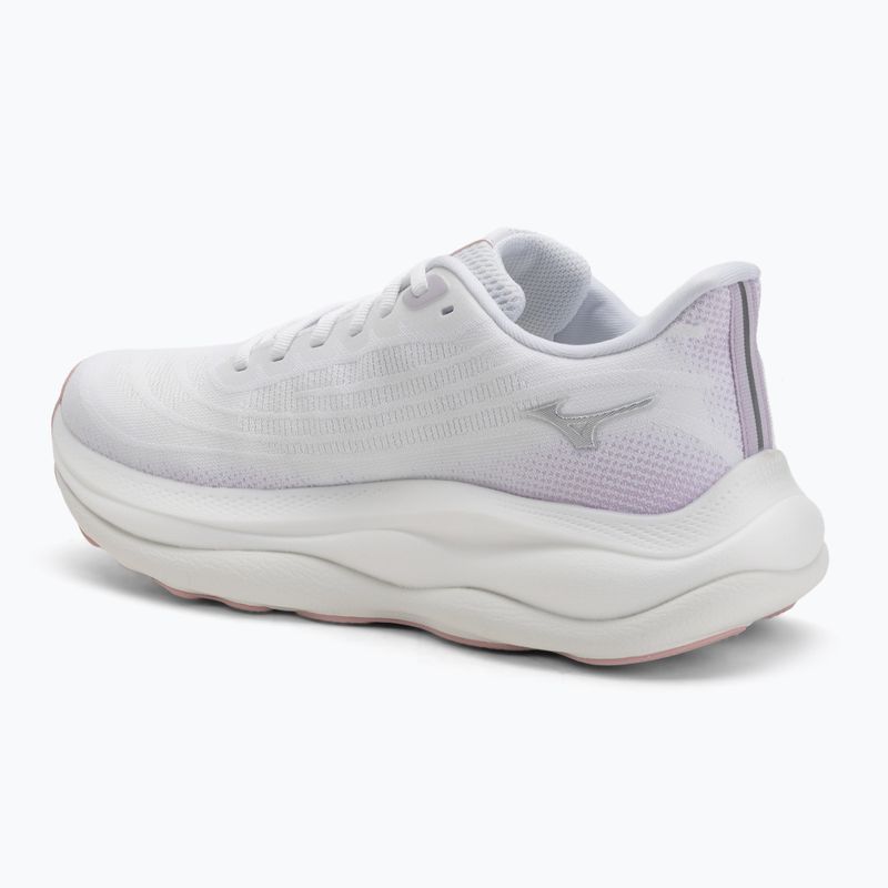 Damen Laufschuhe Mizuno Wave Sky 9 weiß/silber/orchid petal 3