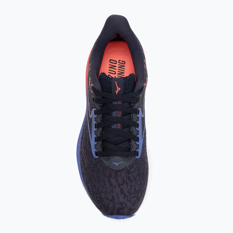 Damen Laufschuhe Mizuno Wave Rider 29 odyssey grau/iris bloom/calypsocoral 5