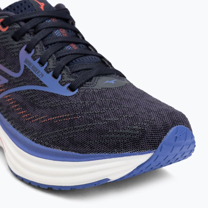 Damen Laufschuhe Mizuno Wave Rider 29 odyssey grau/iris bloom/calypsocoral 7
