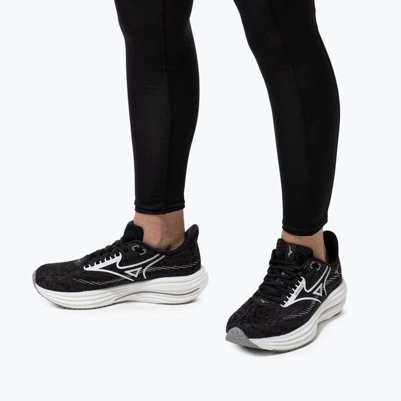 Damen Laufschuhe Mizuno Wave Rider 29 schwarz sand/weiß/schwarz 10