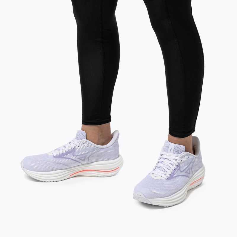 Damen Laufschuhe Mizuno Wave Rider 29 weiß/icelandic blau/strikingcoral 10