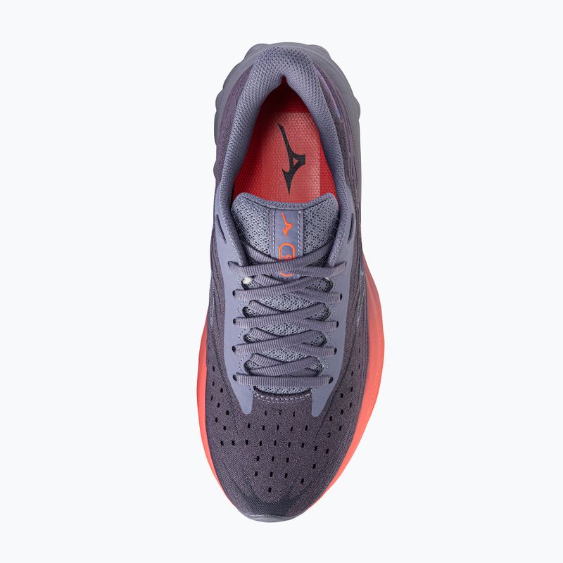 Damen Laufschuhe Mizuno Wave Skyrise 6 blau granit/icelandic blau/strikingcoral 5