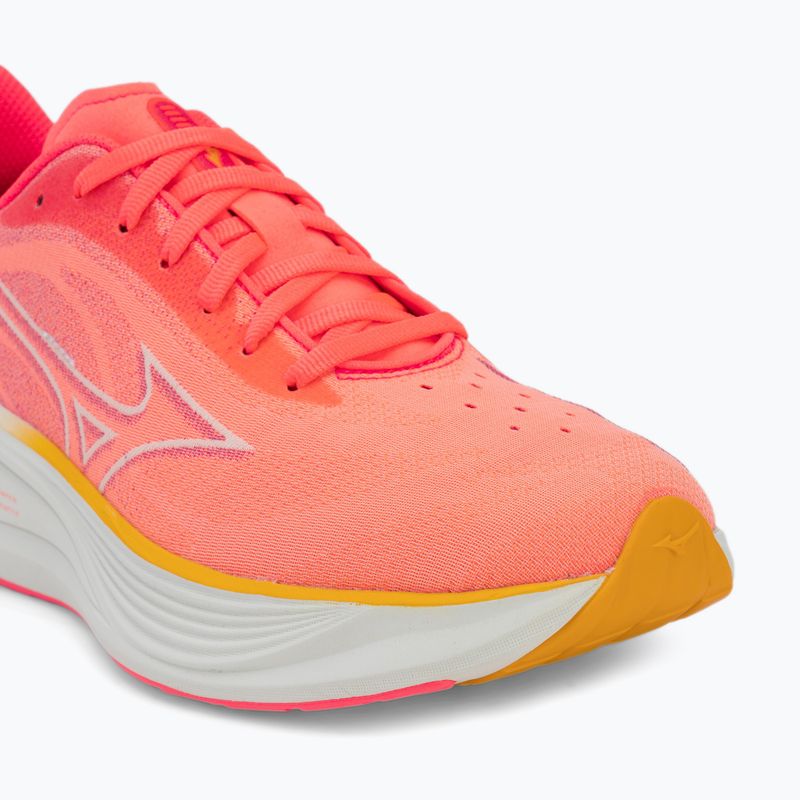 Damen-Laufschuhe Mizuno Neo Cosmo striking coral/snow white/citrus 7