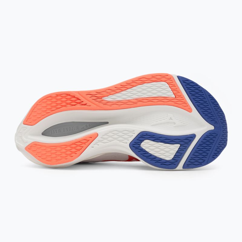 Damen-Laufschuhe Mizuno Wave Rebellion Flash 3 white/striking coral/iris bloom 4