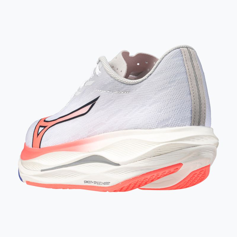 Damen-Laufschuhe Mizuno Wave Rebellion Flash 3 white/striking coral/iris bloom 12
