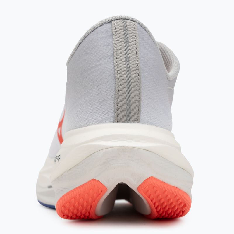 Damen Laufschuhe Mizuno Wave Rebellion Flash 3 weiß/striking coral/iris bloom 6