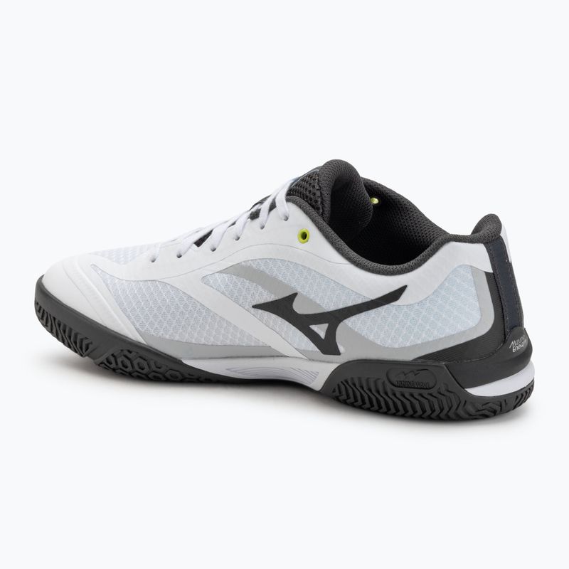 Tennisschuhe Mizuno Wave Medal 8 weiß/all aboard/schwarz sand 3