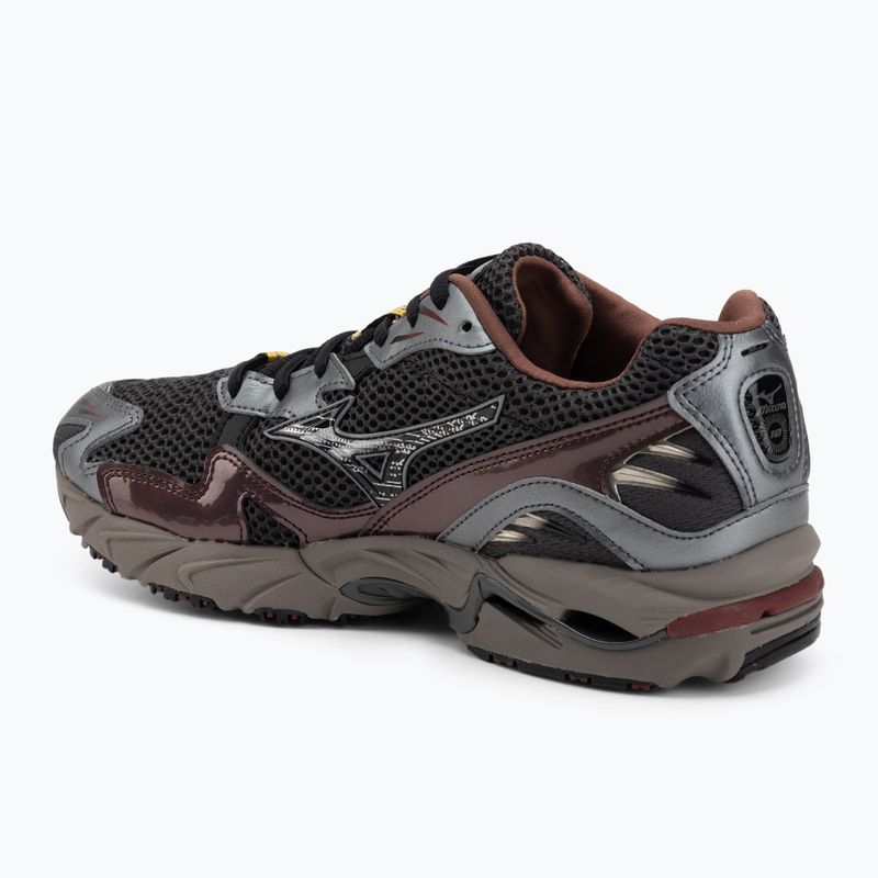 Mizuno Wave Rider 10 Laufschuhe black sand/black/chicory coffee 3