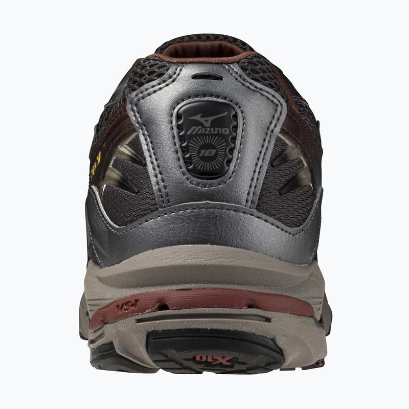 Mizuno Wave Rider 10 Laufschuhe black sand/black/chicory coffee 3