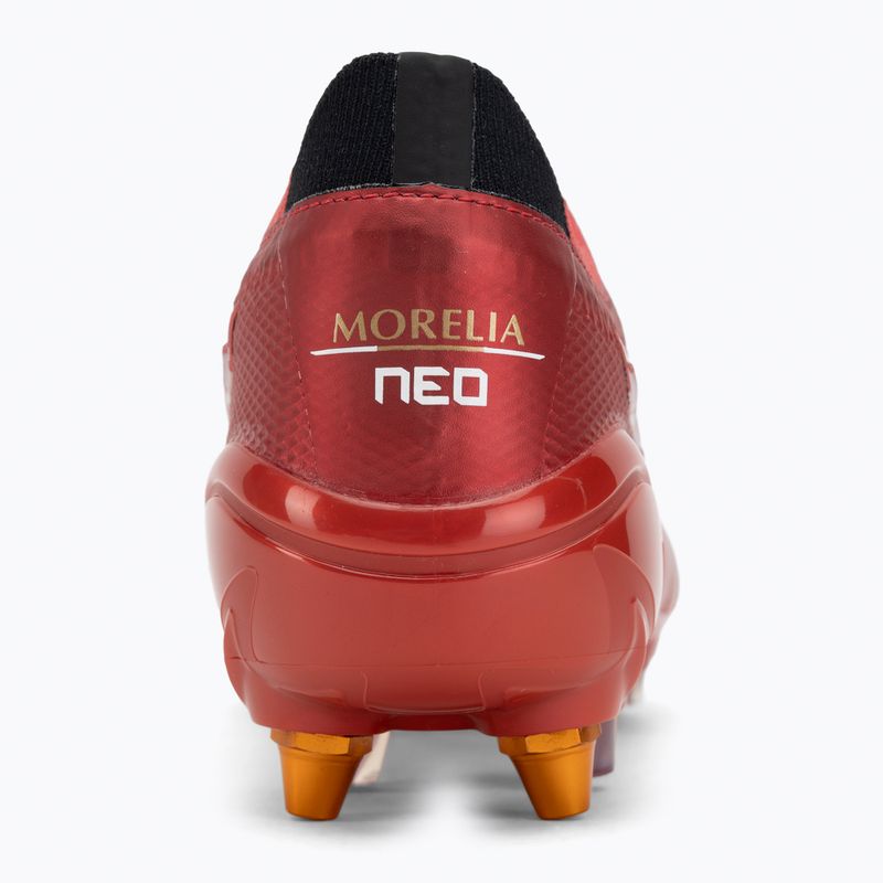 Mizuno Morelia Neo IV Β Japan Mix Herren Fußballschuhe 40. rot/weiß/schwarz 6