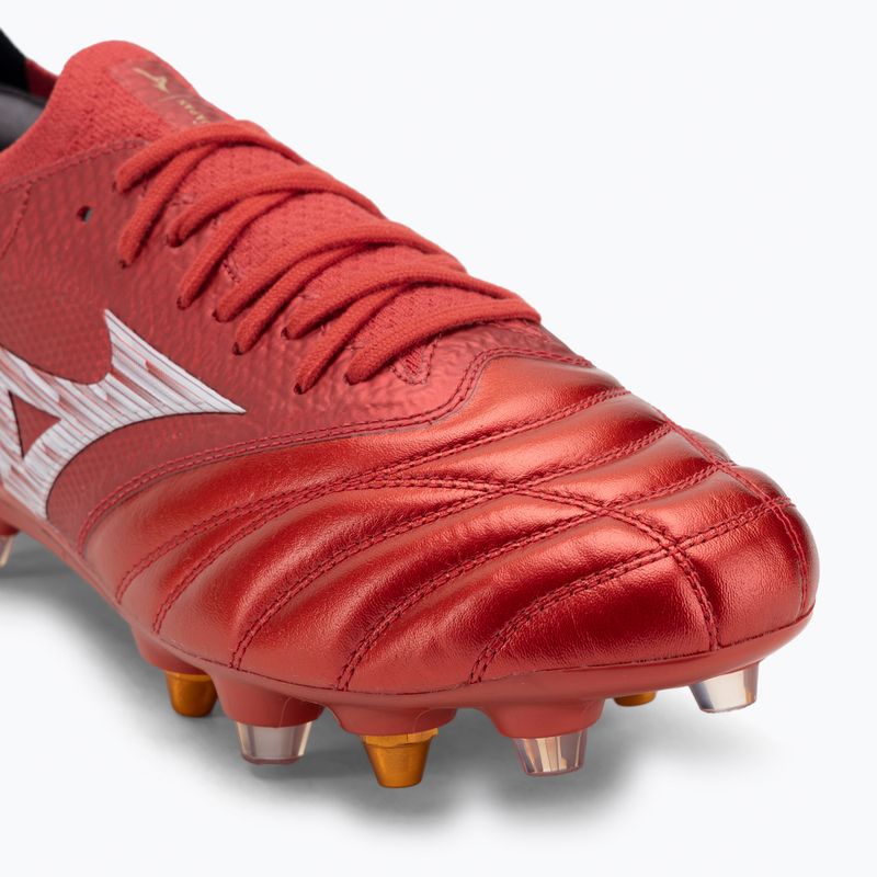Mizuno Morelia Neo IV Β Japan Mix Herren Fußballschuhe 40. rot/weiß/schwarz 7