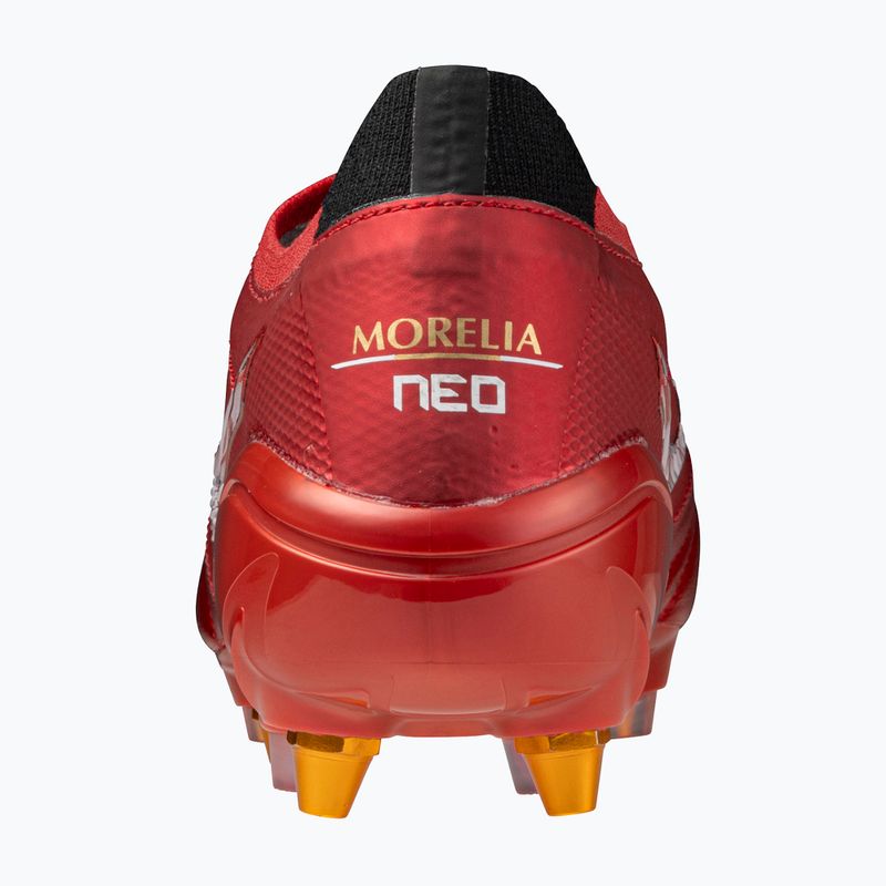 Mizuno Morelia Neo IV Β Japan Mix Herren Fußballschuhe 40. rot/weiß/schwarz 3