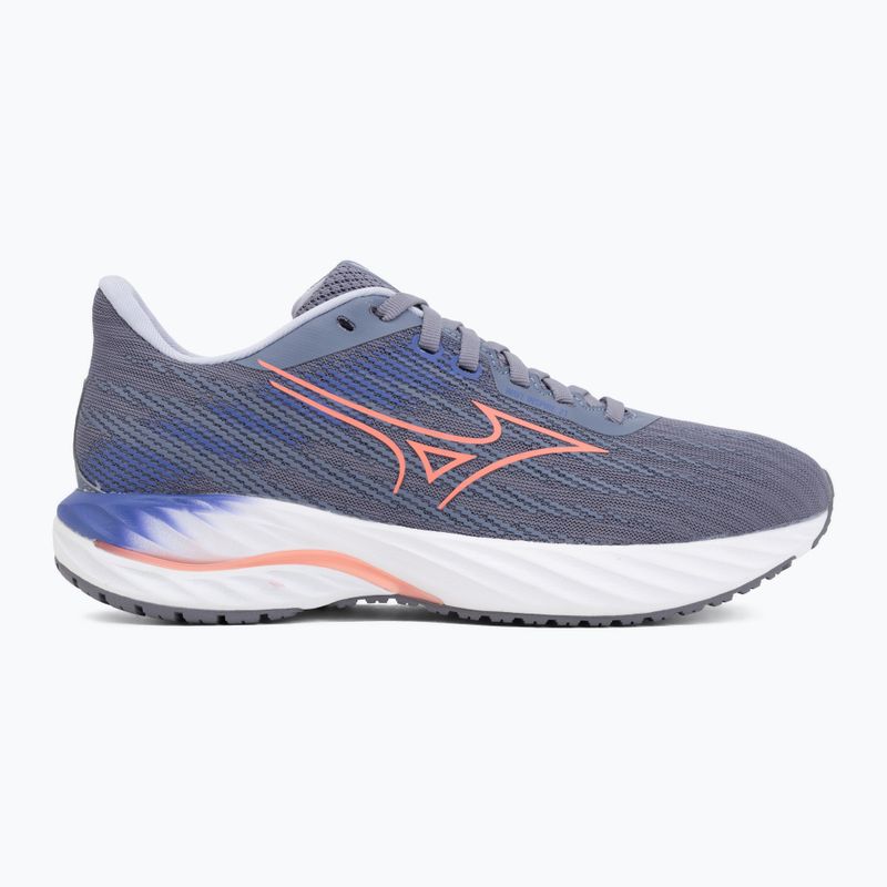 Damen-Laufschuhe Mizuno Wave Inspire 21 blue granite/striking coral/irisbloom 2
