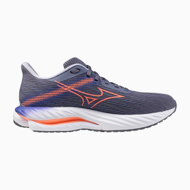Damen-Laufschuhe Mizuno Wave Inspire 21 blue granite/striking coral/irisbloom 3