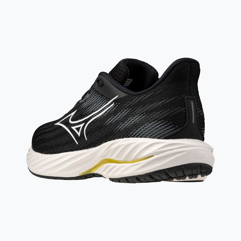 Damen Laufschuhe Mizuno Wave Inspire 21 schwarz/weiß/vibrant gelb 4