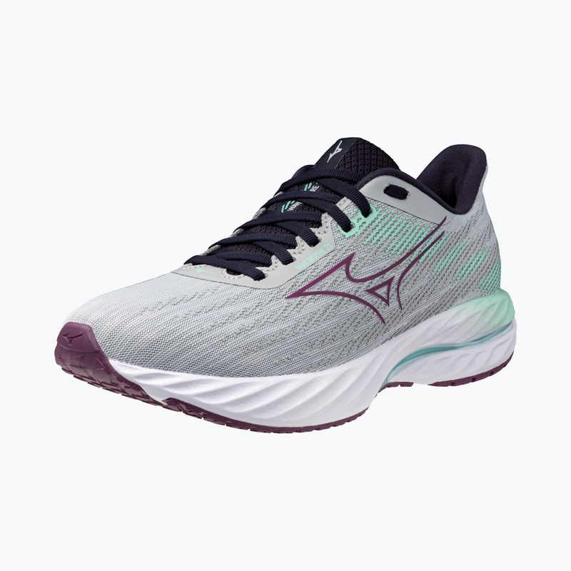 Damen Laufschuhe Mizuno Wave Inspire 21 perlblau/dunkellila/eisgrün 3