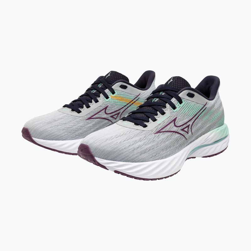 Damen Laufschuhe Mizuno Wave Inspire 21 perlblau/dunkellila/eisgrün 8