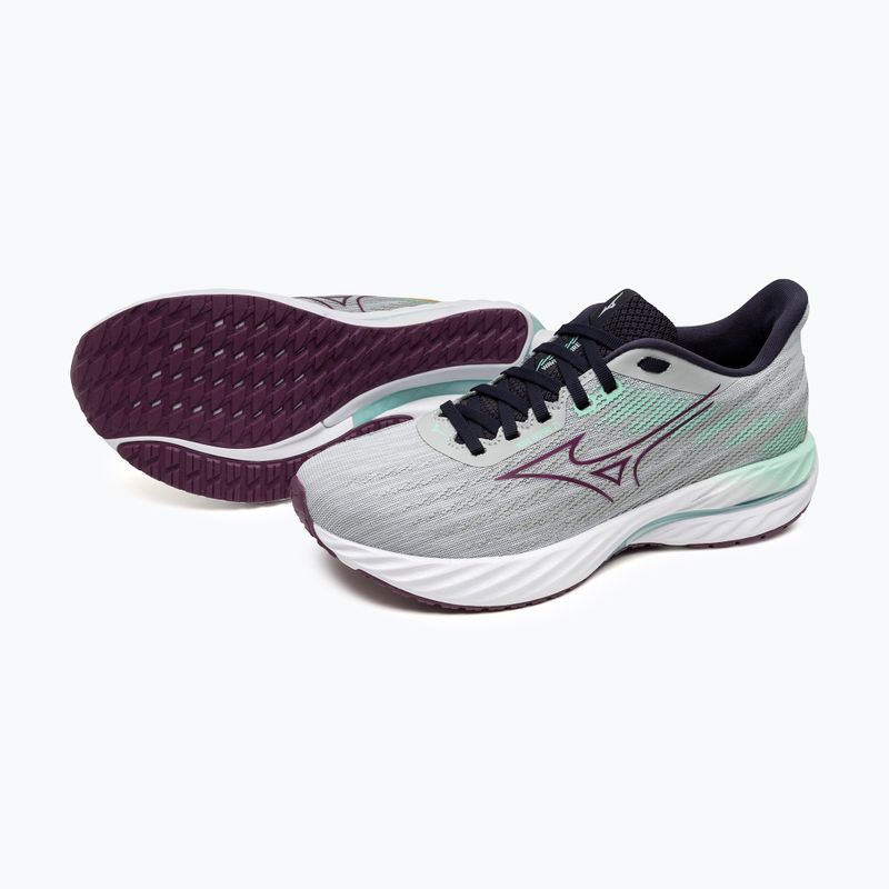 Damen Laufschuhe Mizuno Wave Inspire 21 perlblau/dunkellila/eisgrün 9