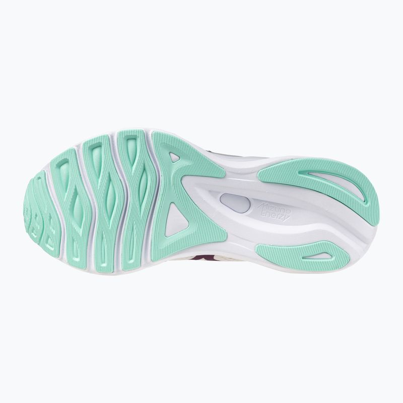 Laufschuhe Damen Mizuno Wave Serene 2 snow white/dark purple/ice green 11