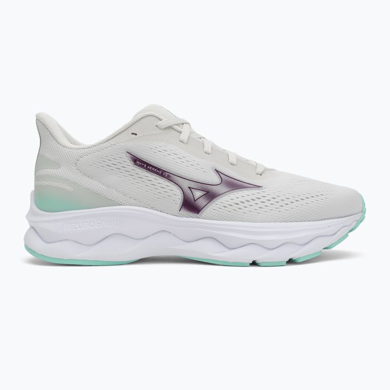 Laufschuhe Damen Mizuno Wave Serene 2 snow white/dark purple/ice green 2