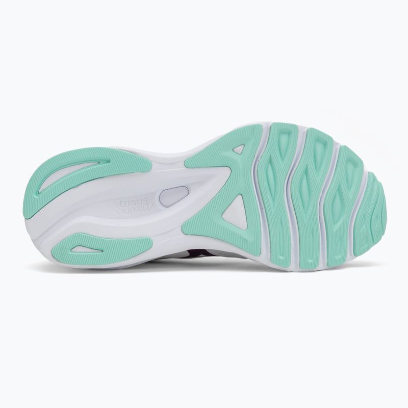 Laufschuhe Damen Mizuno Wave Serene 2 snow white/dark purple/ice green 4