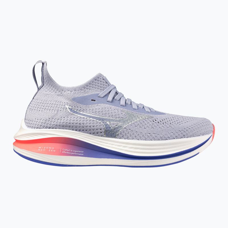 Mizuno Neo Zen Damen Laufschuhe Isländisch Blau/Silber/Striking Koralle 8